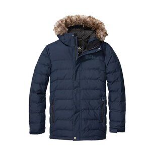 Eddie Bauer Men's 650 Fill Down Parka Blue Size S/M/L/XL NEW